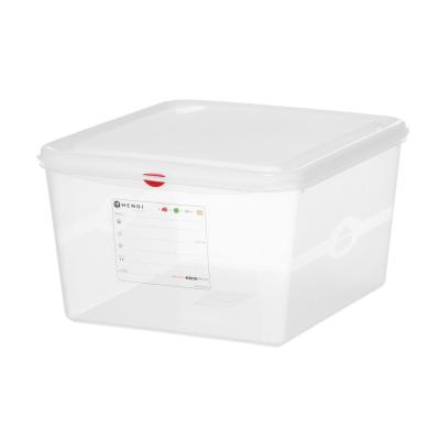 Nádoba GN 2/3, polypropylen, HENDI, GN 2/3, 19L, Průhledná, 354x325x(H)200mm, Obdélníkové | 873328